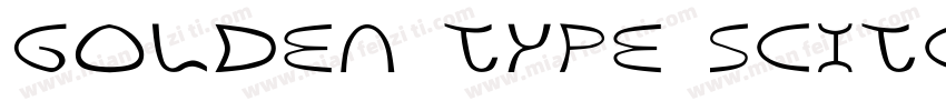Golden Type SCITC Bold字体转换